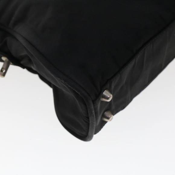 PRADA Tote Bag Nylon Black Auth bs5768 - Picture 14 of 16